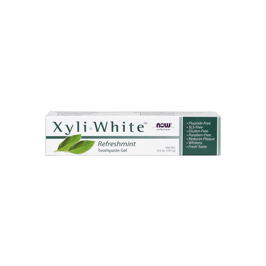 NOW Foods XyliWhite Refreshmint Toothpaste Gel 181g