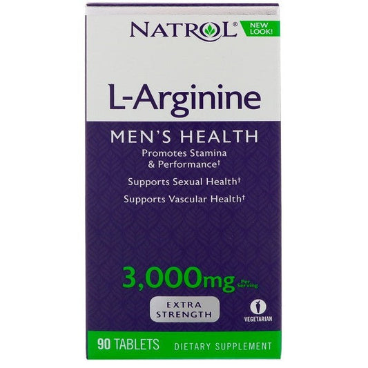 Natrol L-Arginine 3000mg 90 tabs