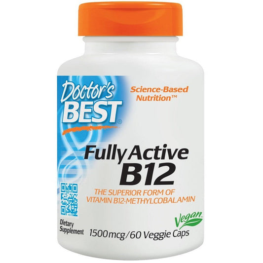 Doctor's Best Fully Active B12 1500mcg 60 vcaps