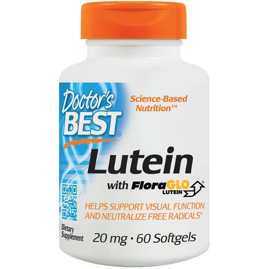 Doctor's Best Lutein with FloraGLO 20mg 60 softgels