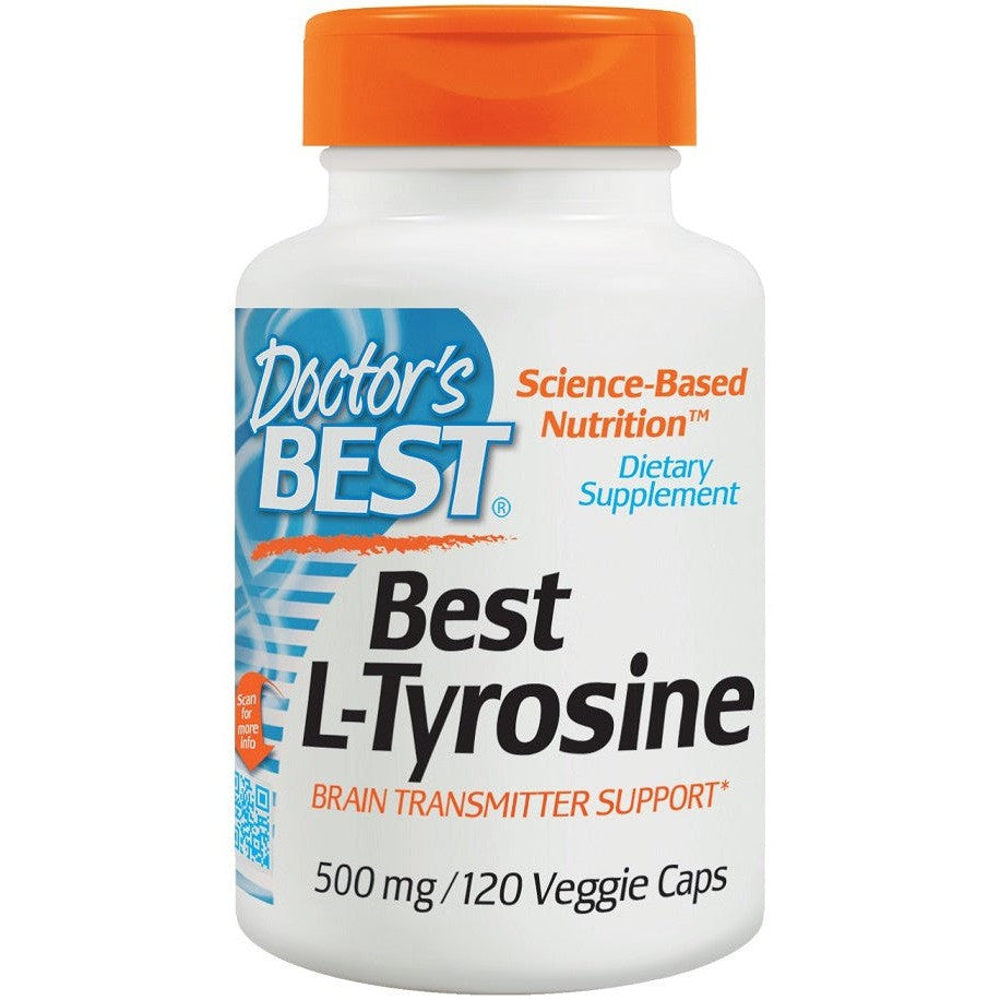 Doctor's Best Best L-Tyrosine 500mg 120 vcaps