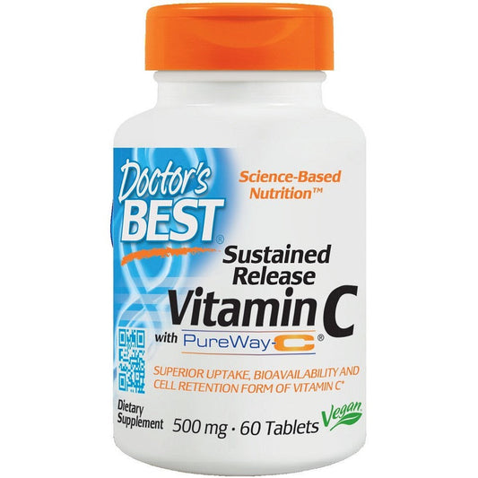 Doctor's Best Sustained Release Vitamin C with PureWay-C 500mg 60 tabs