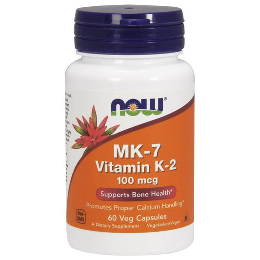 NOW Foods MK-7 Vitamin K-2 100mcg 60 vcaps