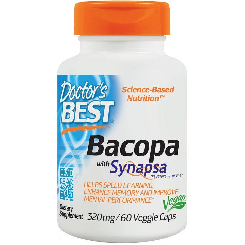 Doctor's Best Bacopa with Synapsa 320mg 60 vcaps