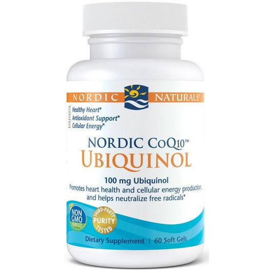 Nordic Naturals Nordic CoQ10 Ubiquinol 100mg 60 softgels