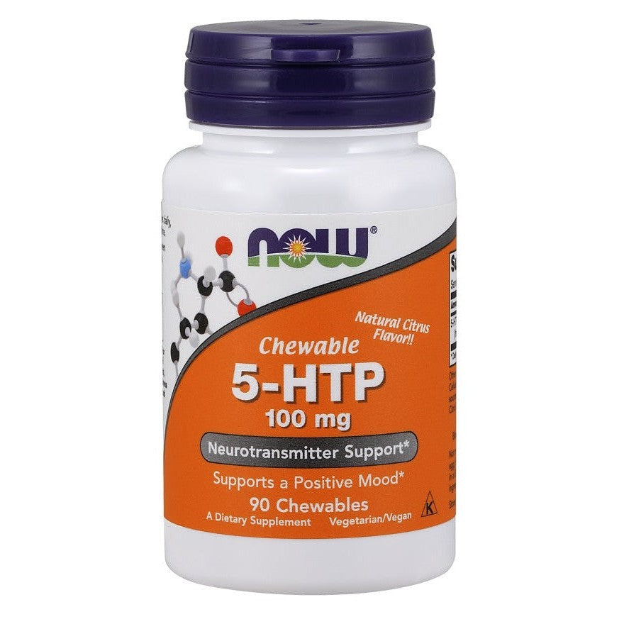NOW Foods 5-HTP 100mg (Chewable) 90 chewables