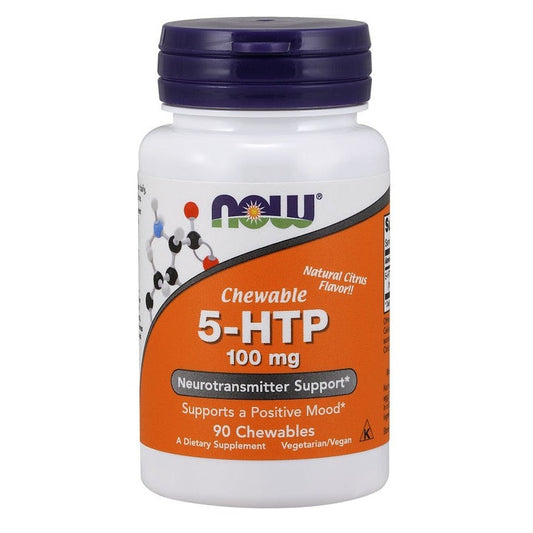 NOW Foods 5-HTP 100mg (Chewable) 90 chewables