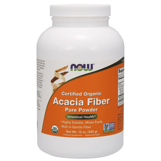 NOW Foods Acacia Fiber Organic Powder 340g