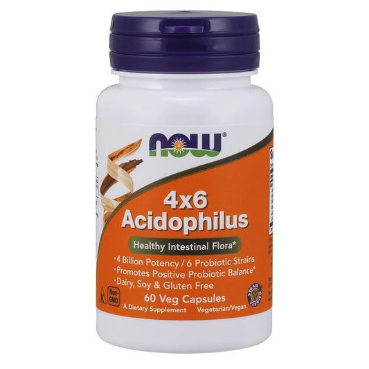 NOW Foods Acidophilus 4X6 60 vcaps