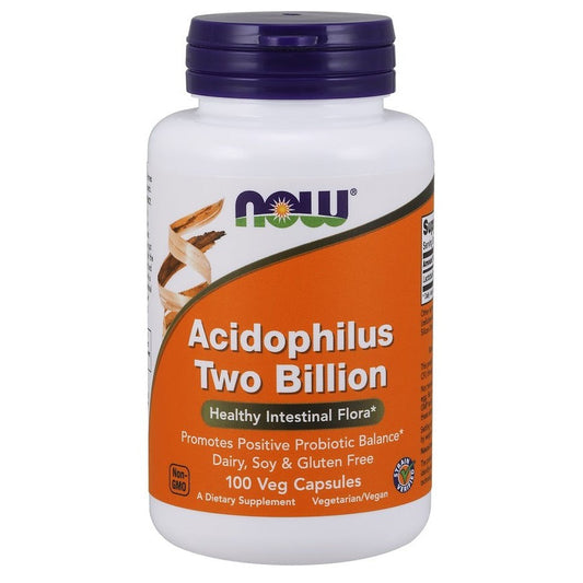 NOW Foods Acidophilus Two Billion 100 vcaps