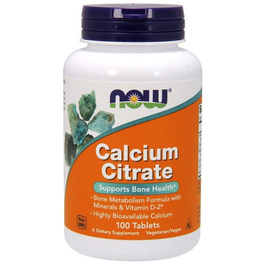 NOW Foods Calcium Citrate with Minerals & Vitamin D-2 100 tabs