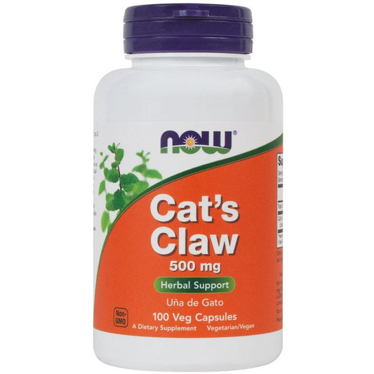 NOW Foods Cat's Claw 500mg 100 vcaps