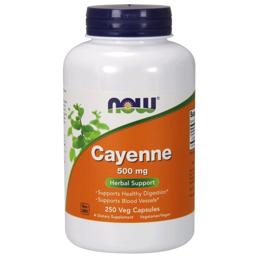 NOW Foods Cayenne 500mg 250 vcaps