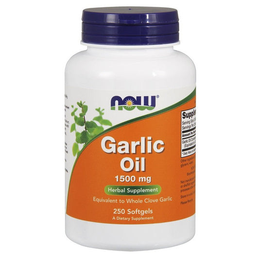 NOW Foods Garlic Oil 1500mg 250 softgels