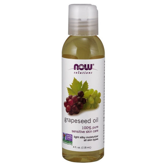 NOW Foods Grapeseed Oil 118 ml.