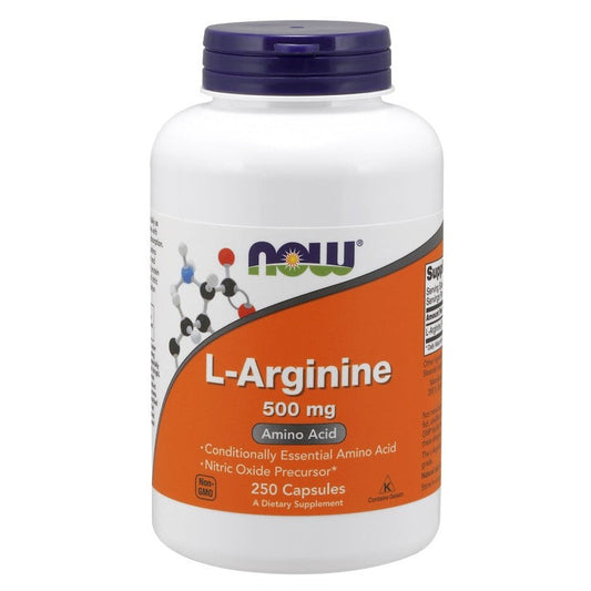 NOW Foods L-Arginine 500mg 250 caps