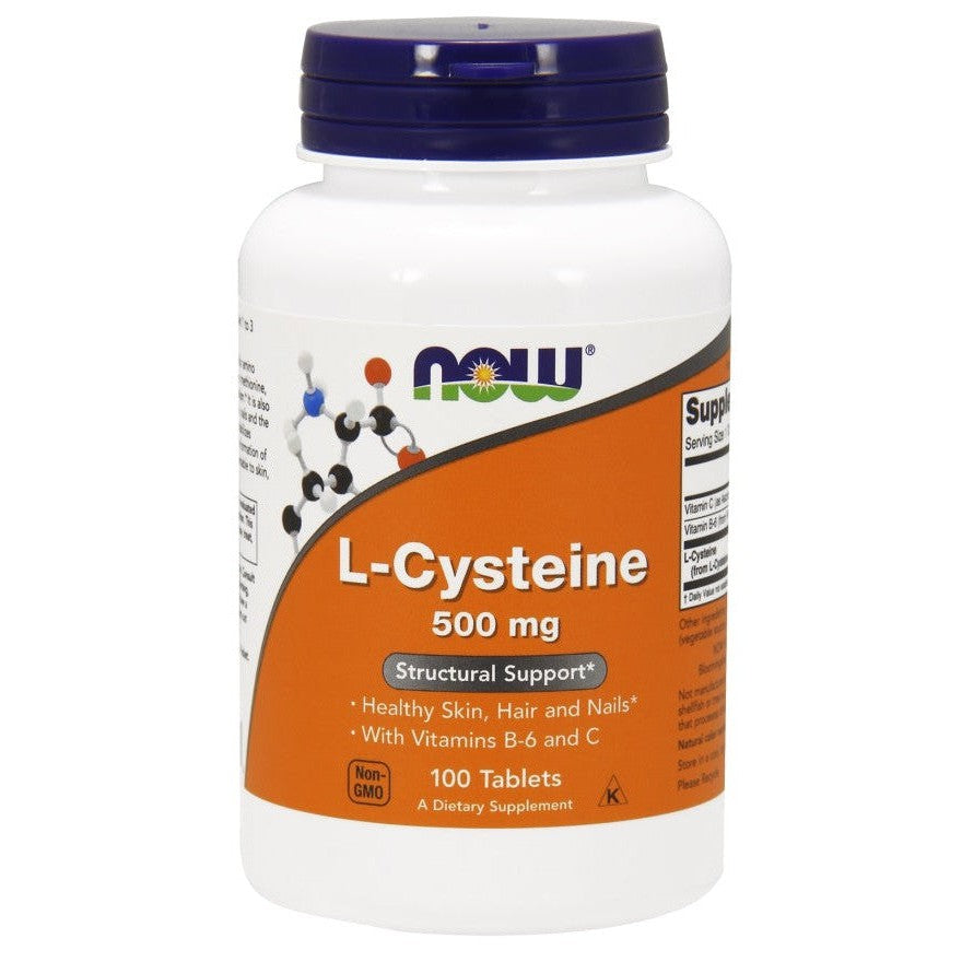 NOW Foods L-Cysteine 500mg 100 tablets