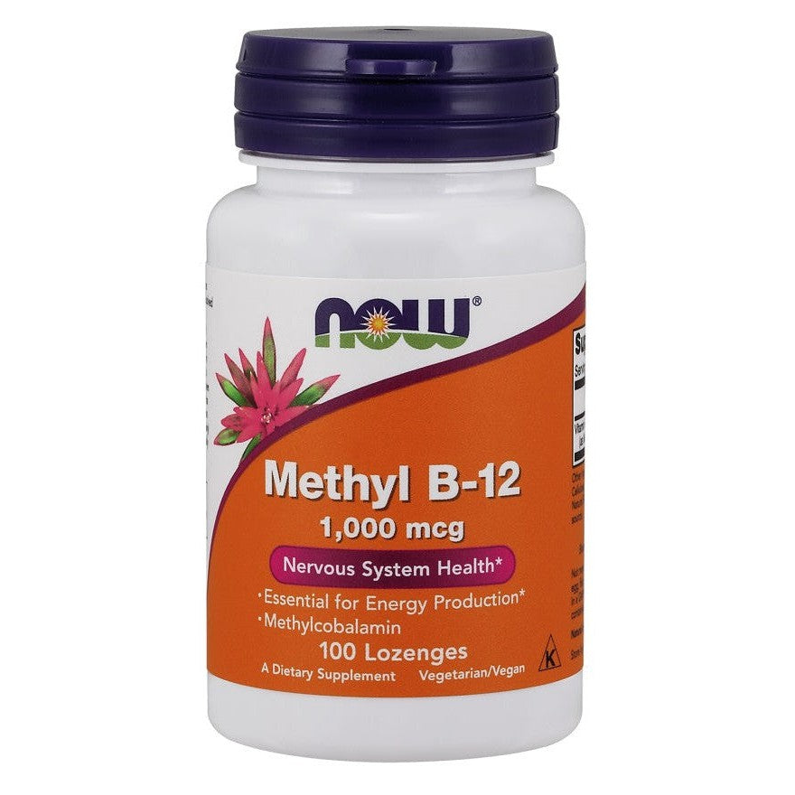 NOW Foods Methyl B-12 1000mcg 100 lozenges