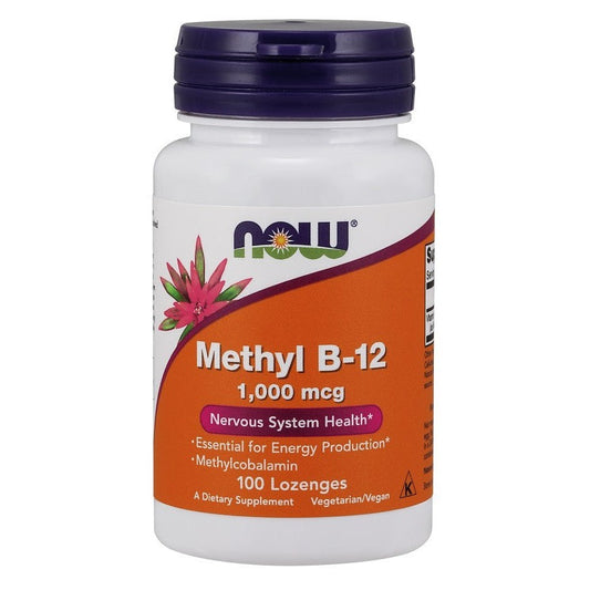 NOW Foods Methyl B-12  1000mcg - 100 lozenges