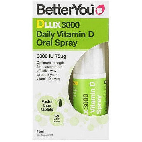 BetterYou D3000 Daily Vitamin D Oral Spray 15 ml.