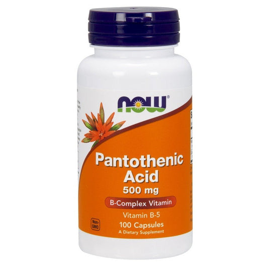 NOW Foods Pantothenic Acid 500mg 100 caps