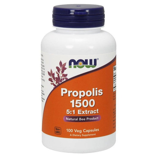 NOW Foods Propolis 5:1 Extract 1500mg 100 vcaps