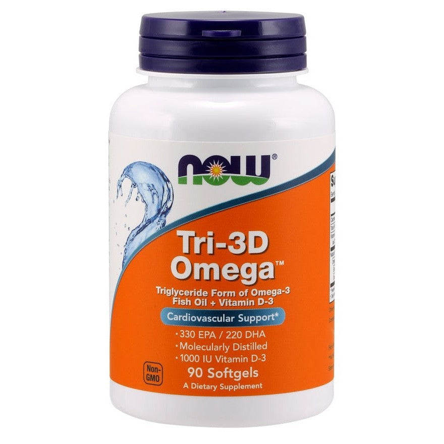 NOW Foods Tri-3D Omega 90 softgels