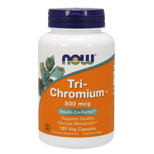 NOW Foods Tri-Chromium 500mcg 180 vcaps