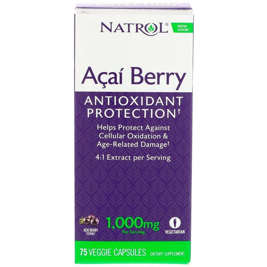 Natrol Acai Berry 1000mg 75 vcaps
