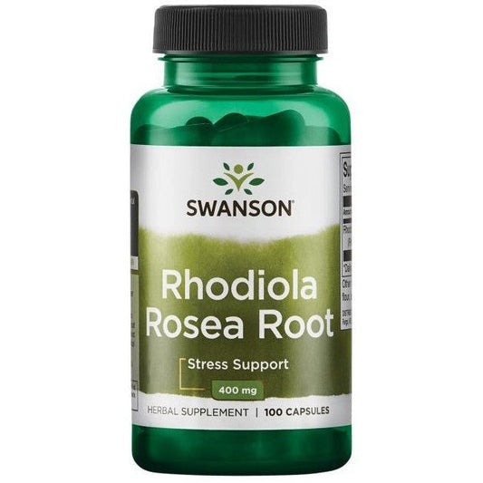 Swanson Rhodiola Rosea Root 400mg 100 caps