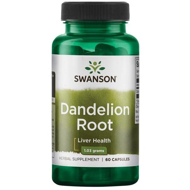 Swanson Dandelion Root 515mg 60 caps