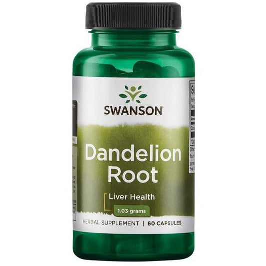 Swanson Dandelion Root 515mg 60 caps