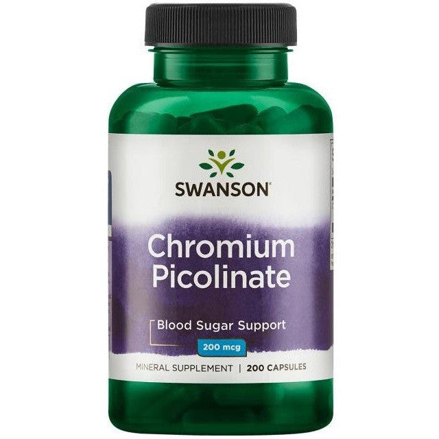 Swanson Chromium Picolinate 200mcg 200 caps