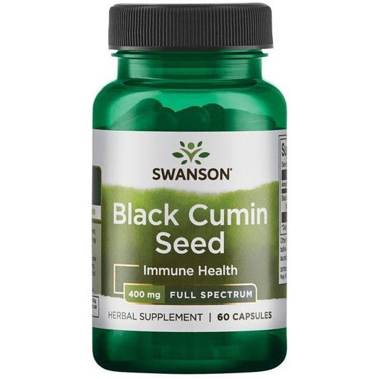 Swanson Black Cumin Seed 400mg 60 caps