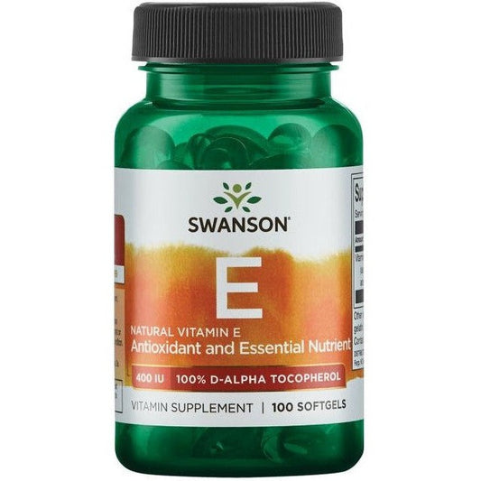 Swanson Vitamin E 400 IU Natural 100 softgels