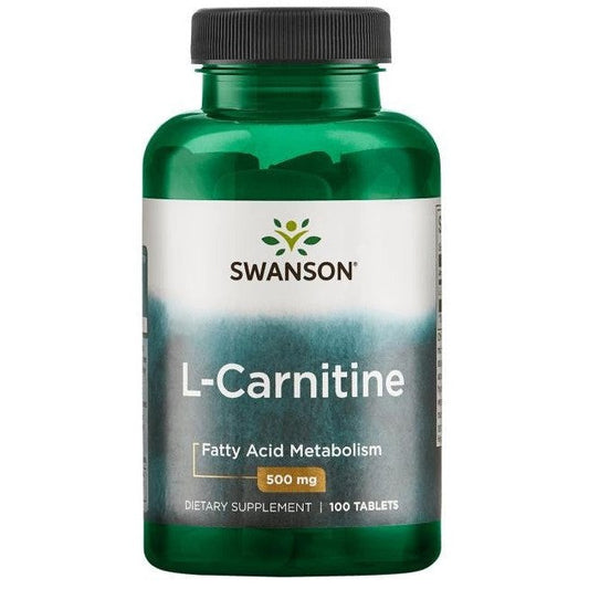 Swanson L-Carnitine 500mg 100 tablets
