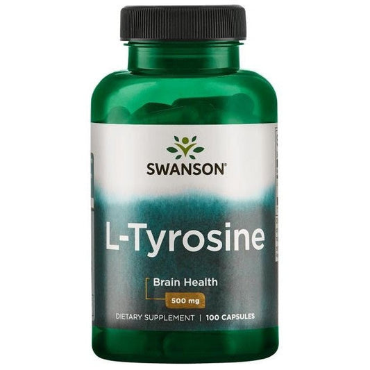 Swanson L-Tyrosine 500mg 100 caps