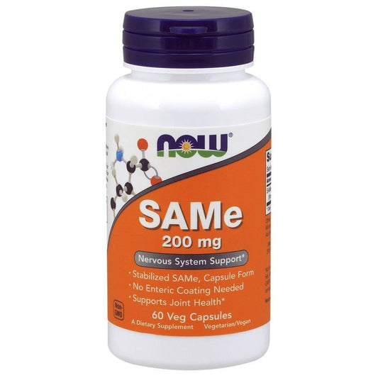 NOW Foods SAMe 200mg 60 vcaps