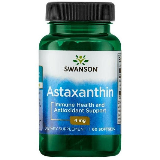 Swanson Astaxanthin 4mg 60 softgels