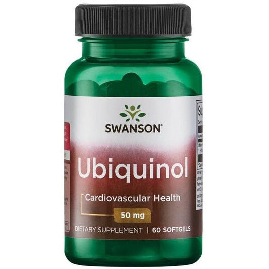Swanson Ubiquinol 50mg 60 softgels