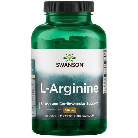 Swanson L-Arginine 500mg 200 caps