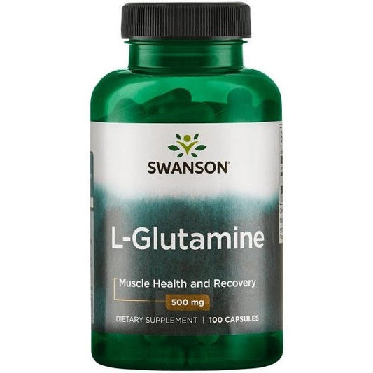 Swanson L-Glutamine 500mg 100 caps