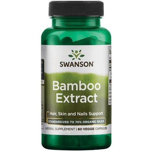 Swanson Bamboo Extract 60 vcaps