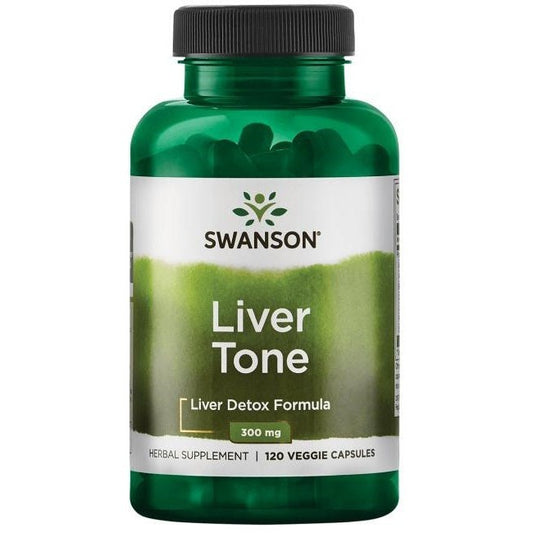 Swanson Liver Tone Liver Detox Formula 300mg 120 vcaps