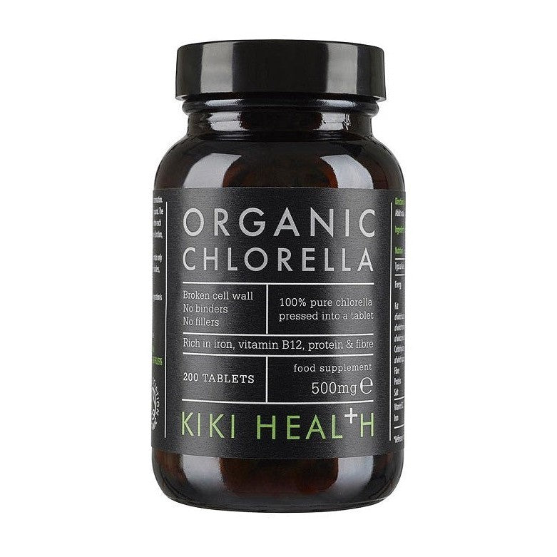 KIKI Health Chlorella Organic 500mg 200 tablets