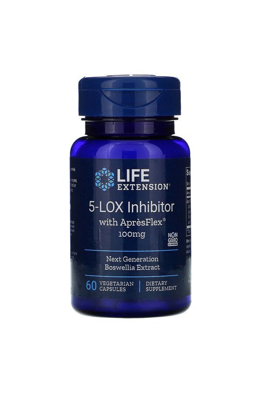 Life Extension 5-LOX Inhibitor with ApresFlex 100mg 60 vcaps