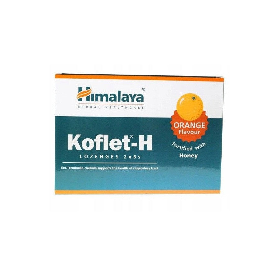 Himalaya Koflet-H Orange 12 lozenges