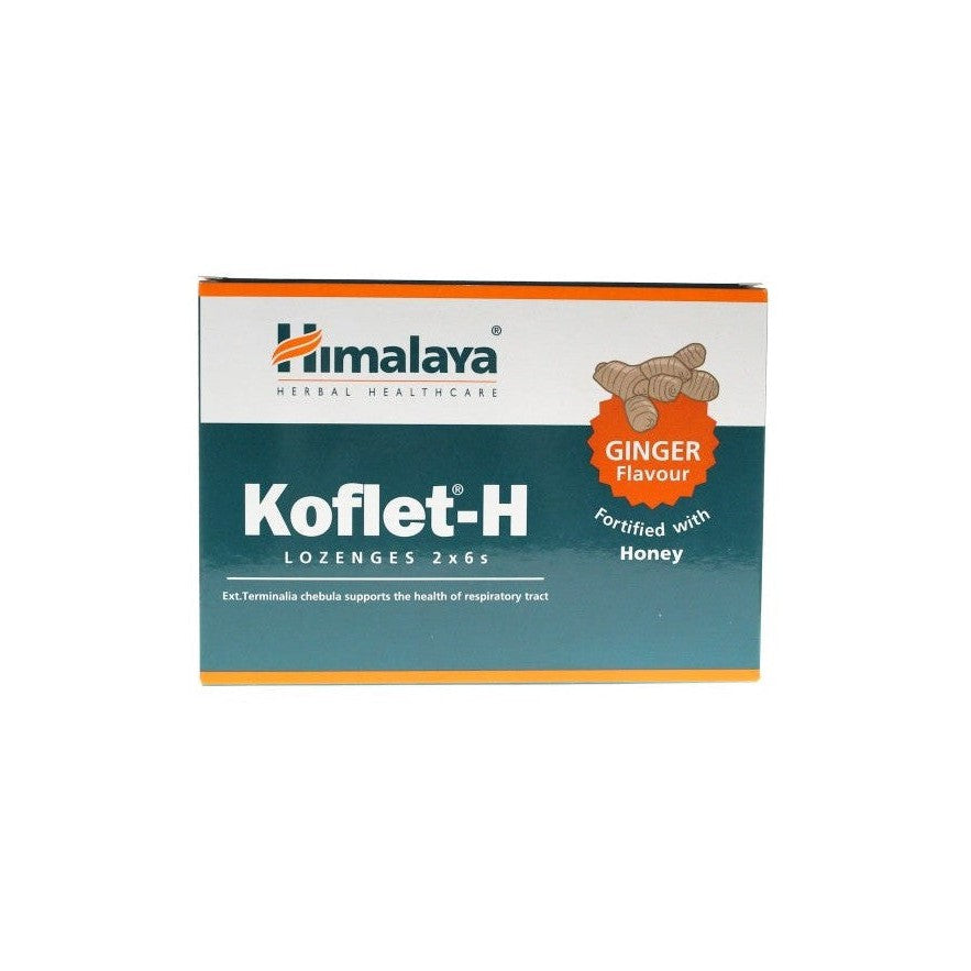 Himalaya Koflet-H Ginger 12 lozenges