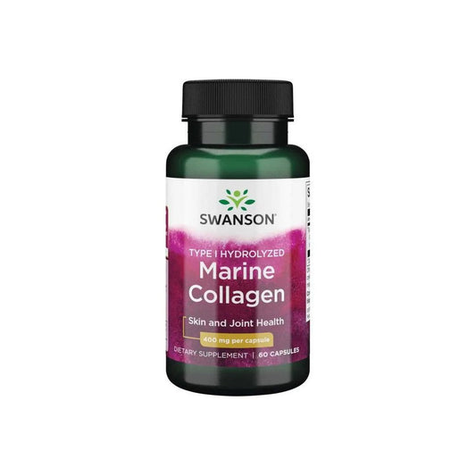 Swanson Type I Hydrolyzed Marine Collagen 60 caps