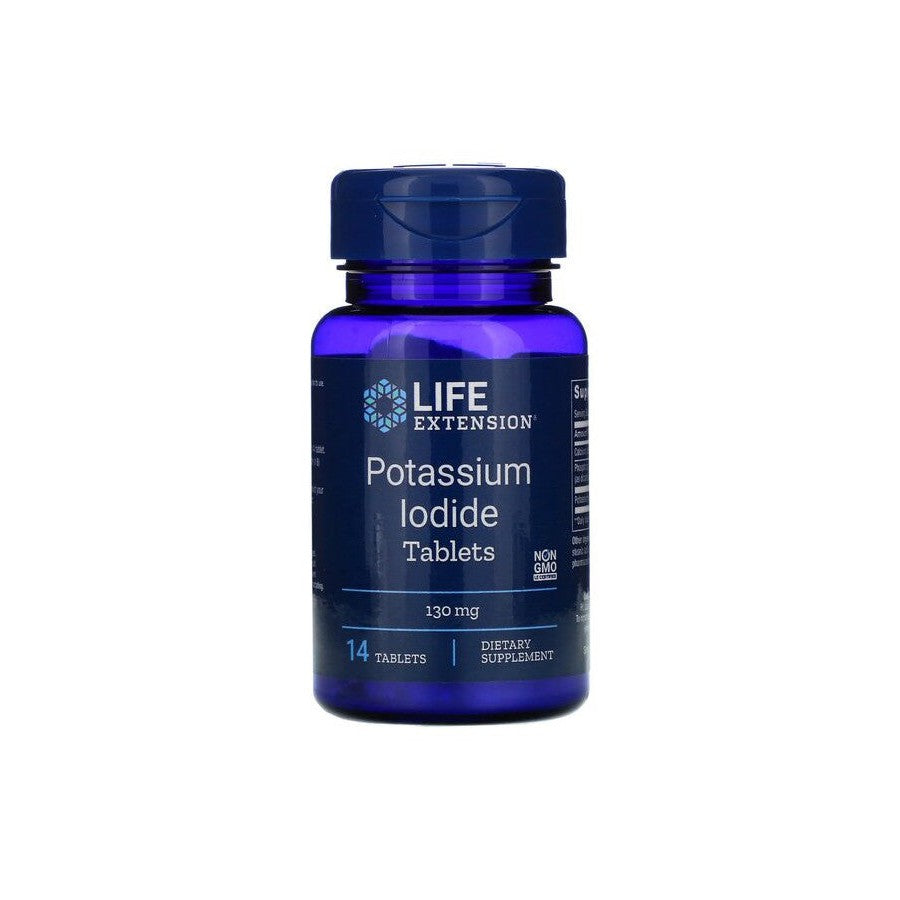 Life Extension Potassium Iodide Tablets 130mg 14 tabs
